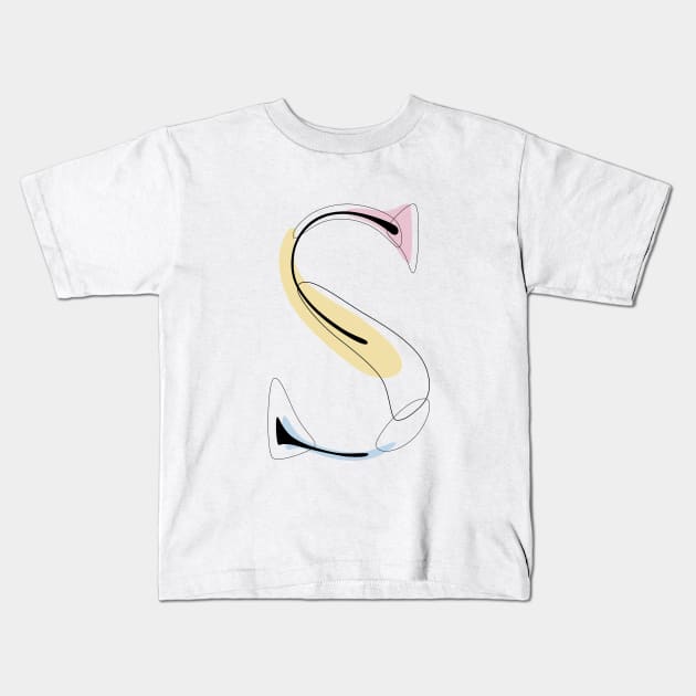 Pastel S Kids T-Shirt by Explicit Design